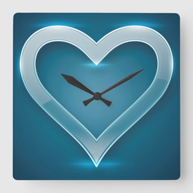 Tech Design Square Wall Clock Quadratische Wanduhr (Vorderseite)
