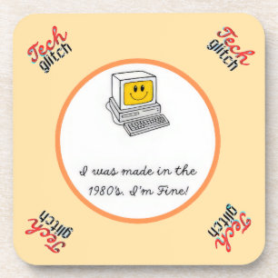 Tech Glitch Getränkeuntersetzer