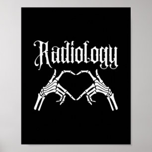 Tech haben Big Hearts Röntgen Funny Radiology Vale Poster