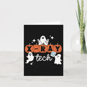Tech Halloween Techniker Squad Xray Tech Pumpkin Karte