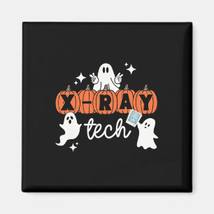 Tech Halloween Techniker Squad Xray Tech Pumpkin Magnet