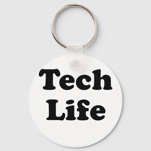 Tech Life Schlüsselanhänger (Vorderseite)