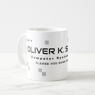 Tech Profession Modern Kaffeetasse