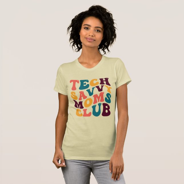 Tech Savvvy Mamas Club Ristorante La Lanchetta T-Shirt (Vorne ganz)
