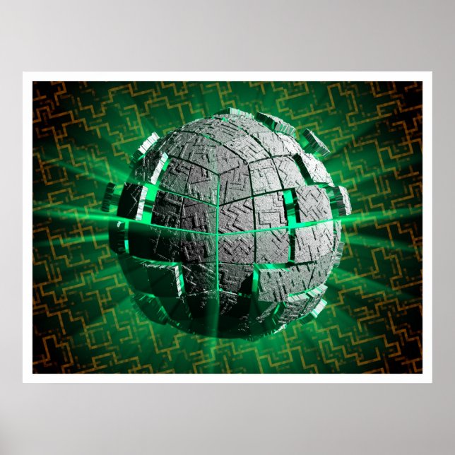 Tech Sphere Poster (Vorne)