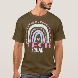 TECH Squad Party Matching Womens Aufwertung Regen T-Shirt