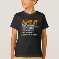 Tech Support Computer Geek Funny Techie Geschenk I