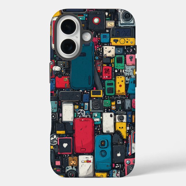 Tech Tech Tangle Phone Case (Rückseite)