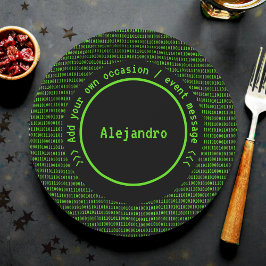 Tech Theme for Coders / Programmers - Retro Male Pappteller