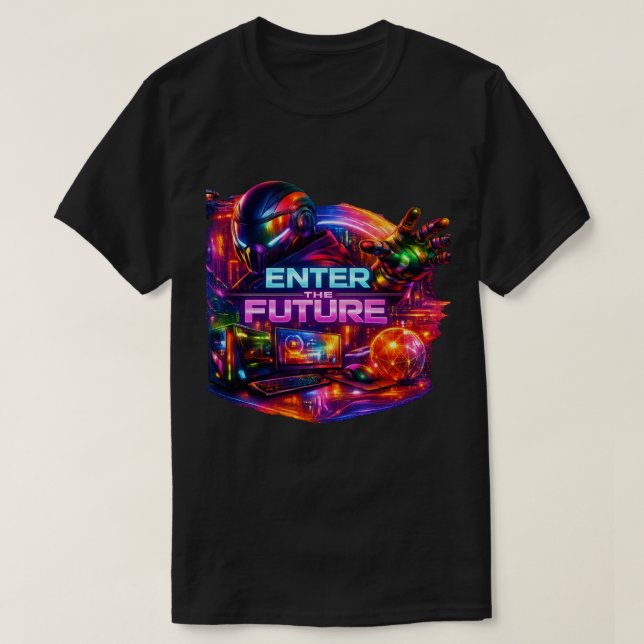 Tech Universe Herren T-Shirt (Design vorne)