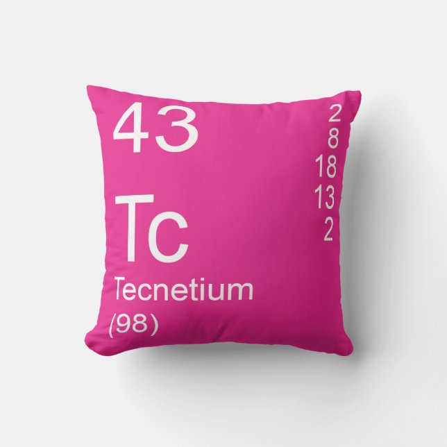 Technetium Kissen (Vorderseite)