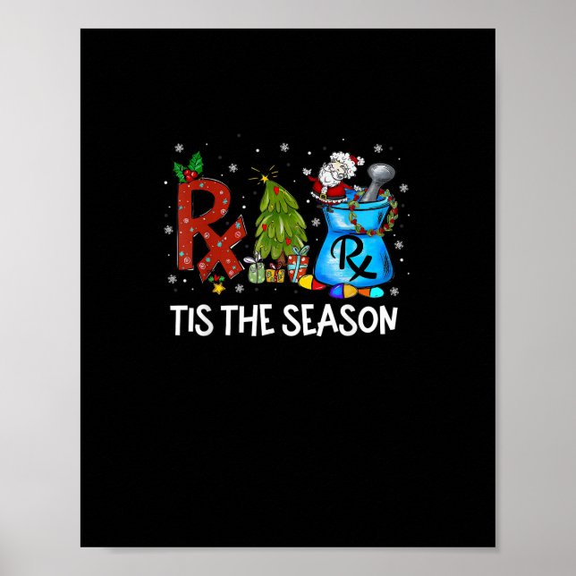 Technician Christmas Tis The Season Poster (Vorne)
