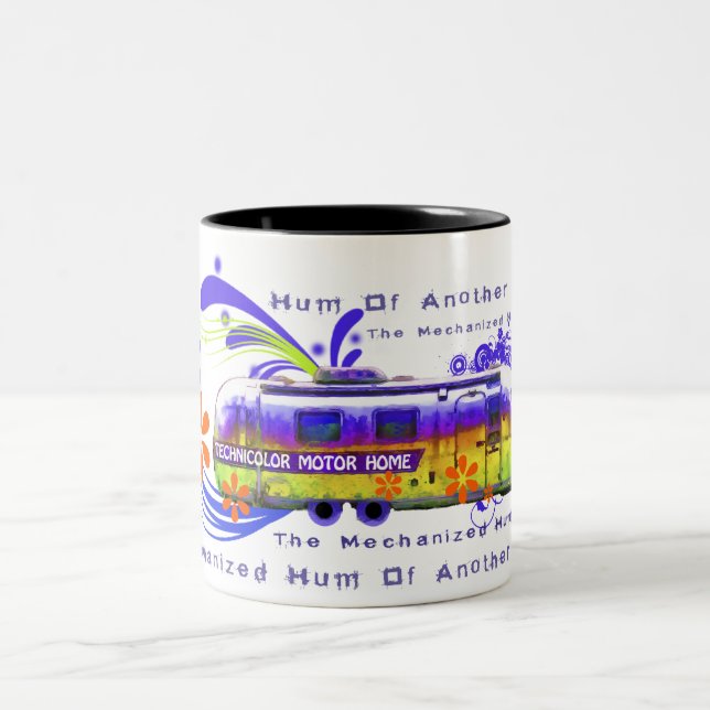 Technicolor-BewegungsZuhause-große Tasse (Mittel)