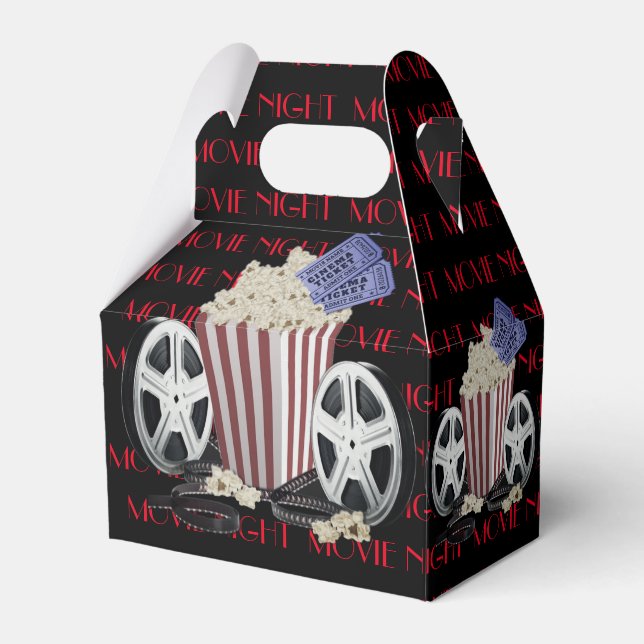 Technicolor Movie Night Gable Geschenkschachtel (Vorderseite)