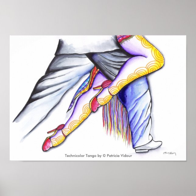 Technicolor Tango Poster (Vorne)