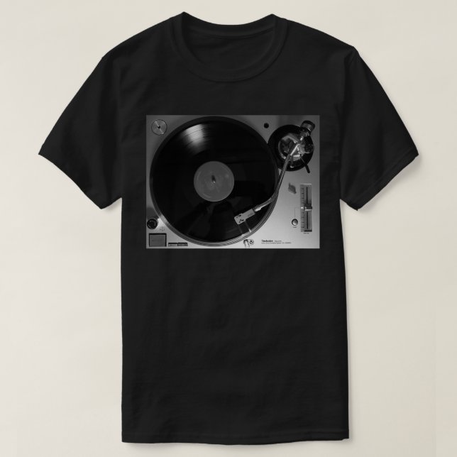 Technics SL-1200GR Turntable Art Print T-Shirt (Design vorne)