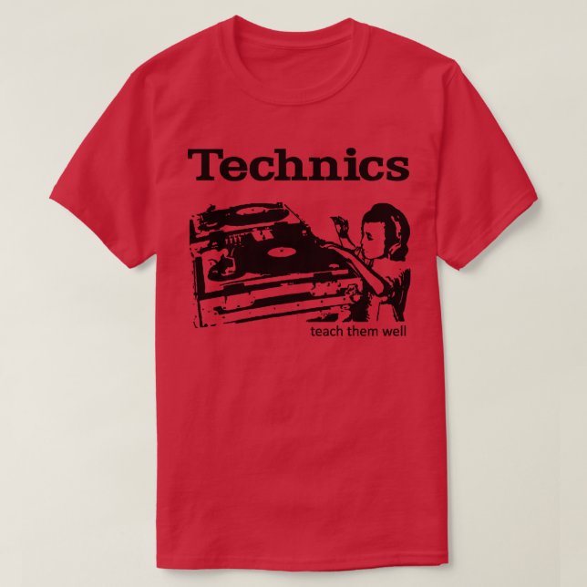 Technik bringt sie gut bei T-Shirt (Design vorne)