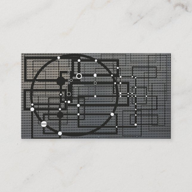 Technikart-Visitenkarte Visitenkarte (Vorderseite)