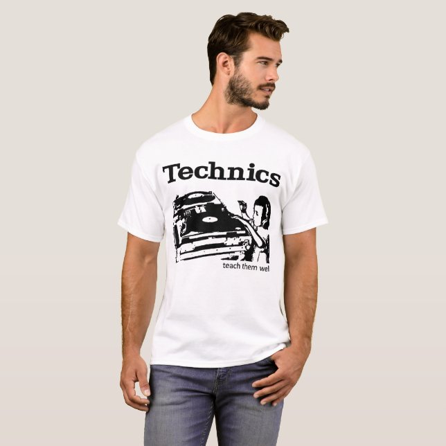 TECHNIKEN - UNTERRICHTEN SIE SIE GUT T-Shirt (Vorne ganz)