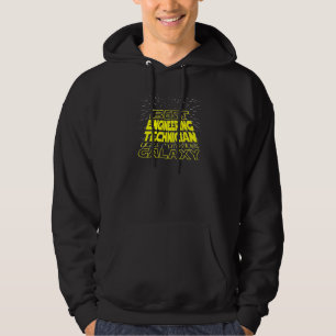 Techniker für Coole Galaxie Hoodie