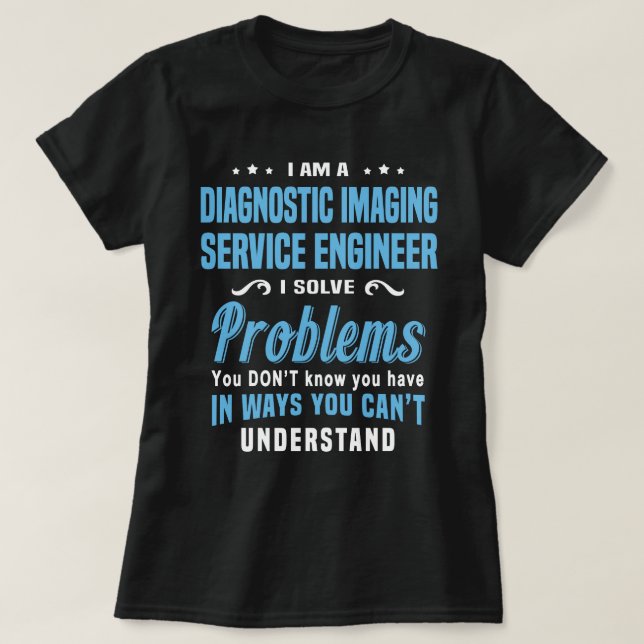 Techniker für Diagnostik T-Shirt (Design vorne)