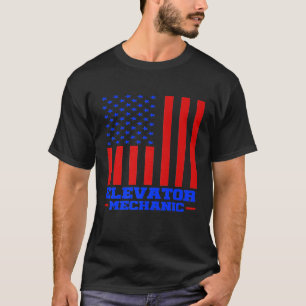 Techniker für Wartungsplan für Aufzugstechniker T-Shirt