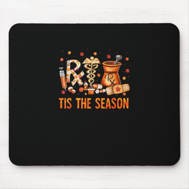 Techniker Herbst Thema Die Saison Mousepad (Vorne)