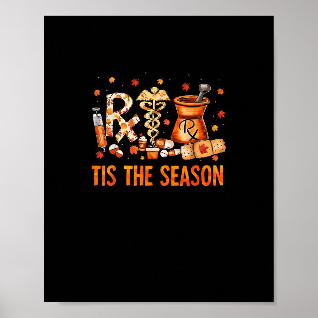 Techniker Herbst Thema Die Saison Poster (Vorne)