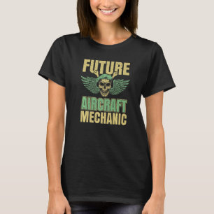 Techniker Schädel - Mechanischer Maschinenraum T-Shirt
