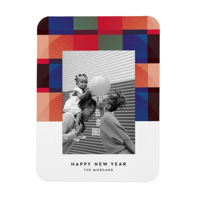 Technipled Flat Holiday Magnet Card (Vertikal)
