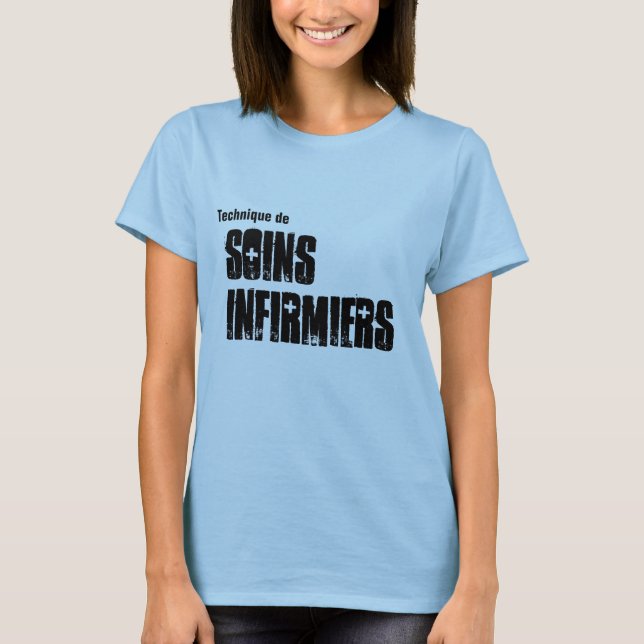 Technique de Soins Infirmiers fille T-Shirt (Vorderseite)