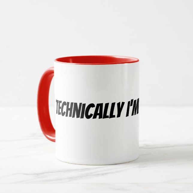 technisch einwandfrei  tasse (Vorderseite Links)