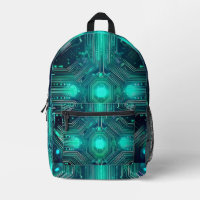 Technisch Inspiriert Rucksack auf der Leiterplatte