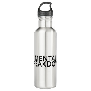 Technisch isolierter mentaler Zusammenbruch Edelstahlflasche