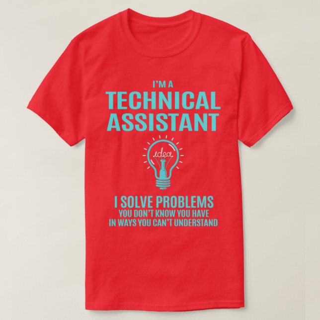 Technische Assistentin I T-Shirt (Design vorne)