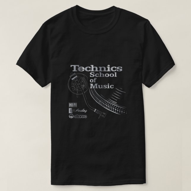 Technische Hochschule für Musik T-Shirt (Design vorne)