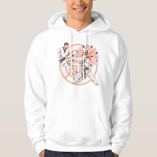 Technische Meisterschaft - Präzision und Kampffert Hoodie (Vorderseite)