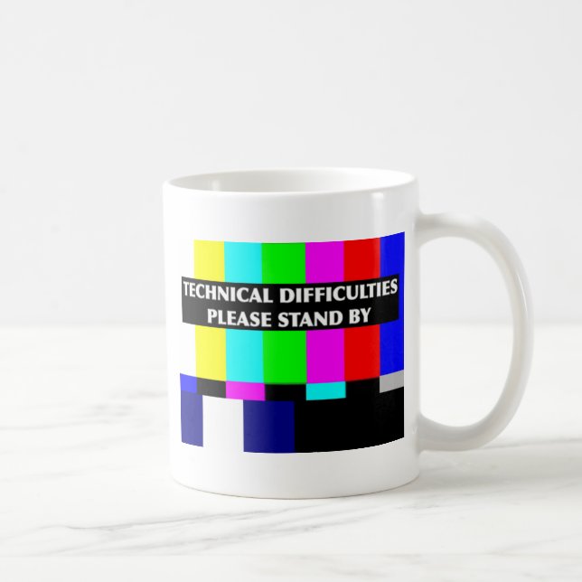 Technische Schwierigkeiten Kaffeetasse (Rechts)