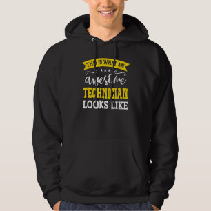 Technischer Beruf Mitarbeiter Funny Worker Technis Hoodie