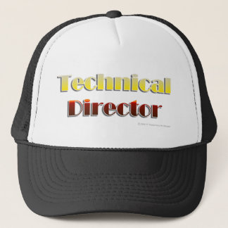 Technischer Direktor (nur Text) Truckerkappe