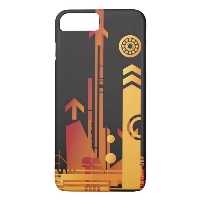 Technischer Halbtonhintergrund 2 Case-Mate iPhone Hülle (Rückseite)