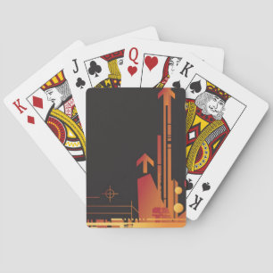 Technischer Halbtonhintergrund 2 Spielkarten