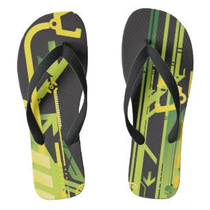 Technischer Halbtonhintergrund 4 Flip Flops