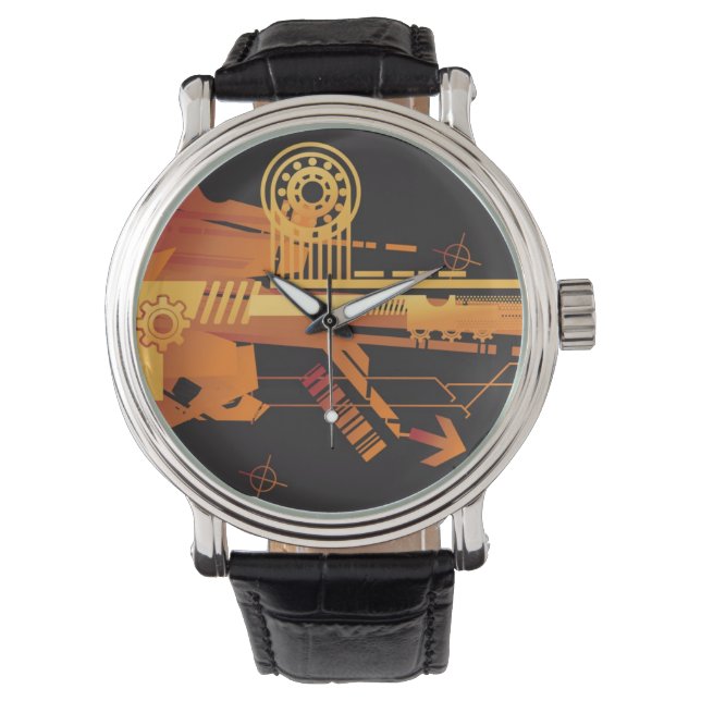 Technischer Hintergrund 6 Armbanduhr (Vorderseite)