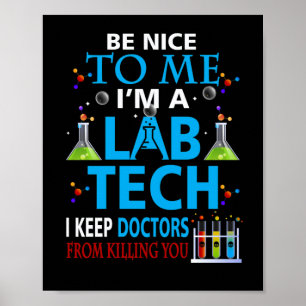 Technischer Labrador Poster