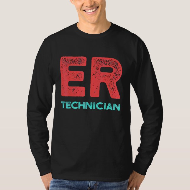Technischer Notfallraum Tech 14 T-Shirt (Vorderseite)
