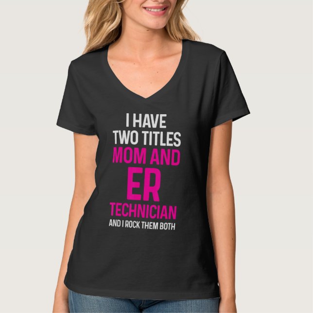 Technischer Notfallraum Tech 35 T-Shirt (Vorderseite)