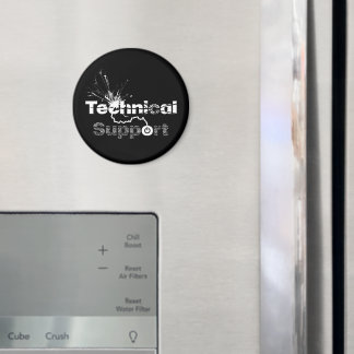 Technischer Support am schlechten Tag Magnet