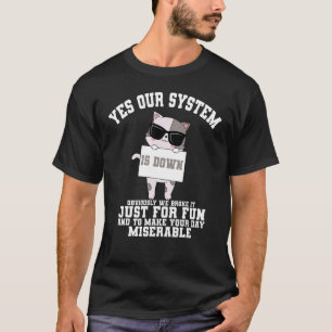 Technischer Support - Anruf zur Desk-Informationst T-Shirt