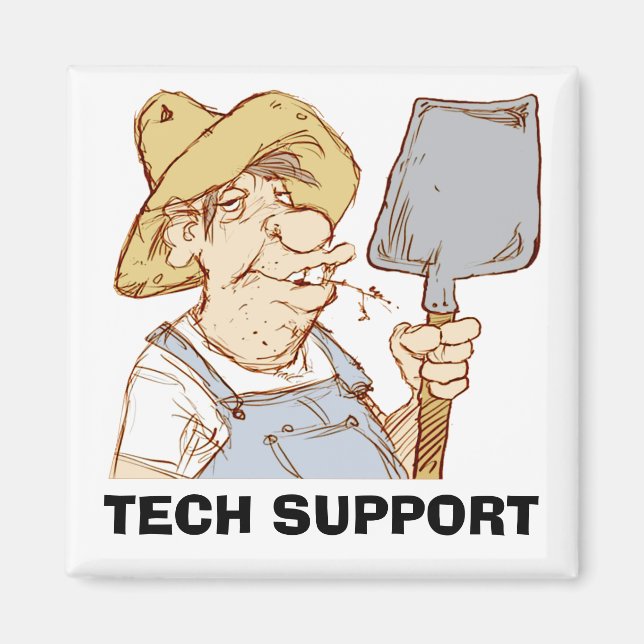 Technischer Support für Redneck Magnet (Vorne)
